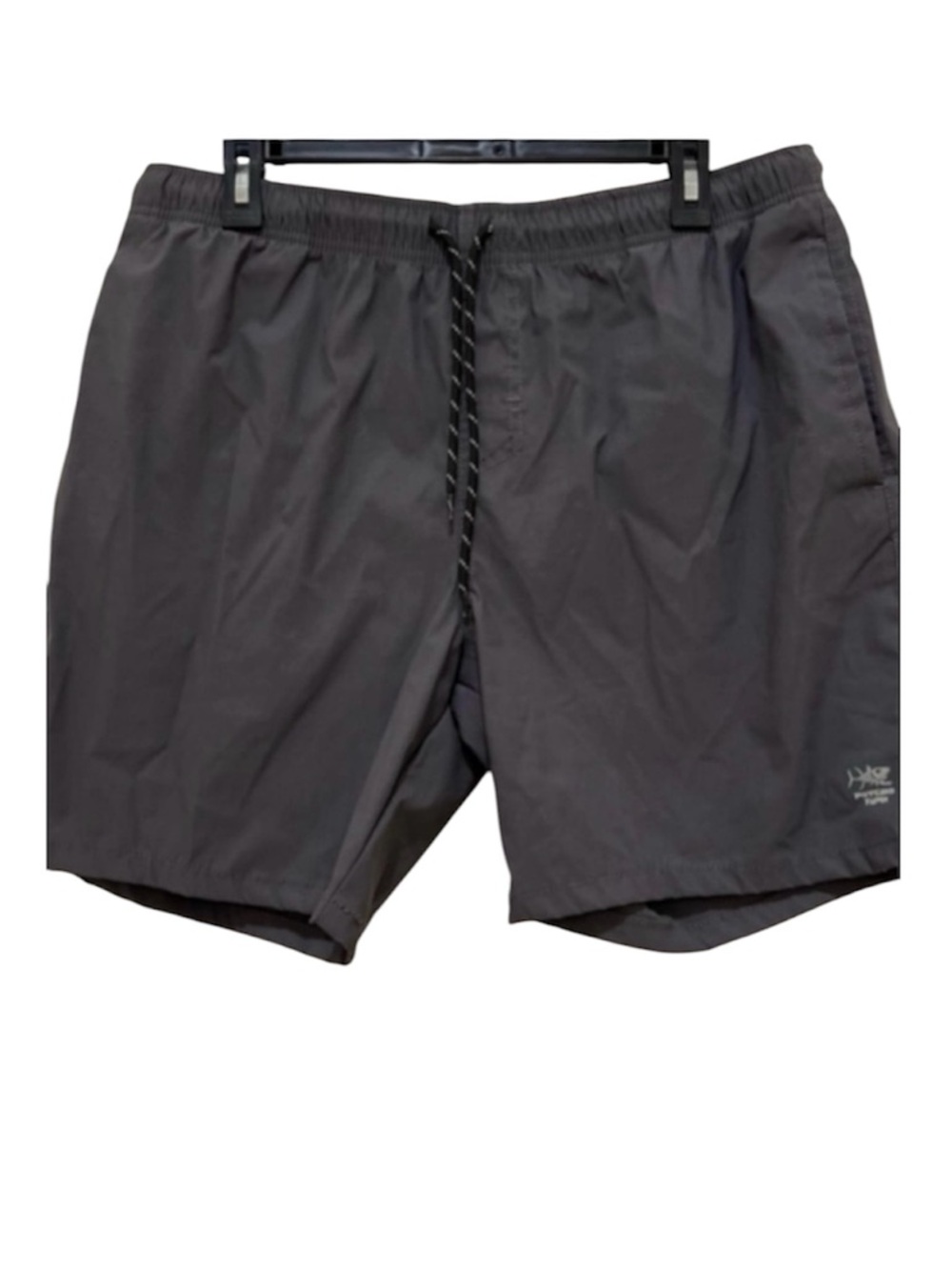Psycho Tuna men’s XL Chino drawstring solid gray shorts